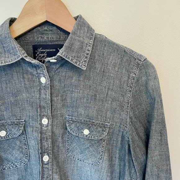 Chambray Denim Shirt - Picture 2 of 3